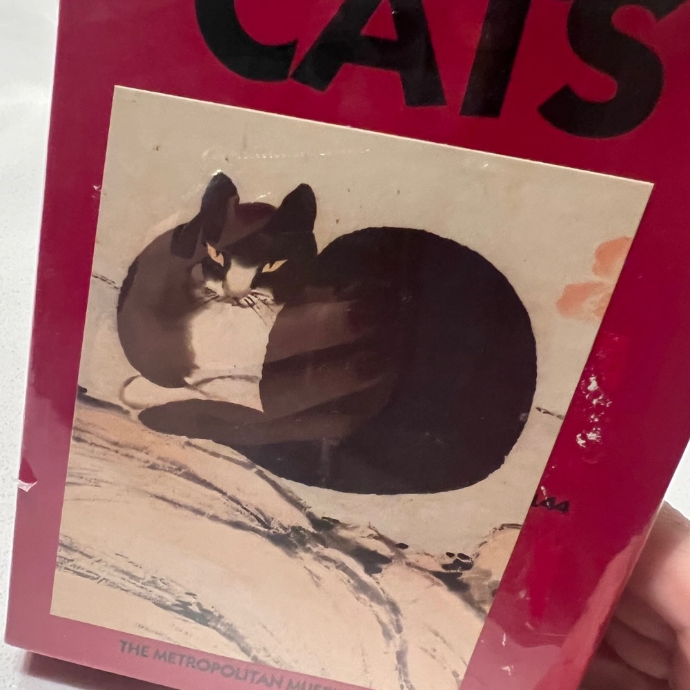 Vintage Metropolitan Museum of Art Cats notecards. original wrapping. 24 cards - Picture 3 of 3